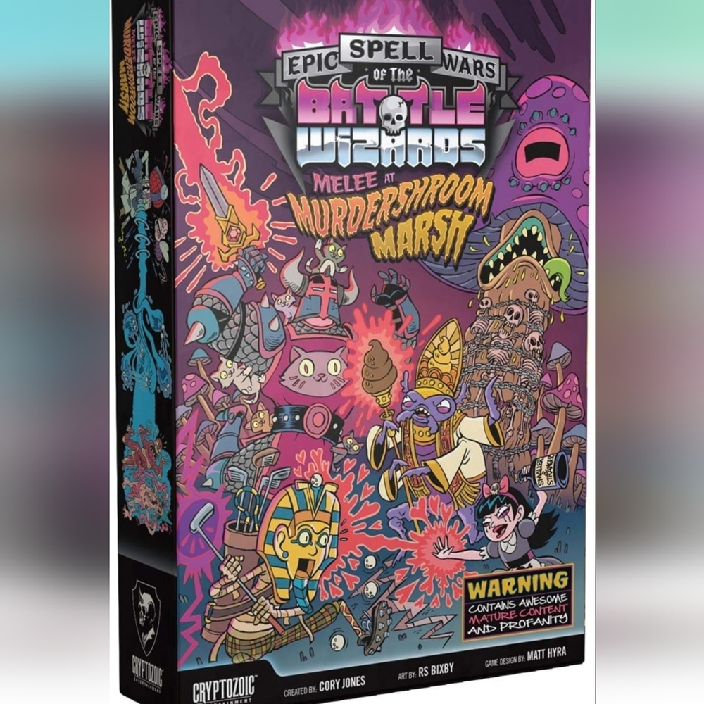 Epic Spell Wars of the Battle Wizards Board Game